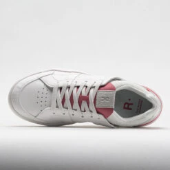 On Running On The Roger Clubhouse Women's White/Rosewood -On Running Store 116860 2