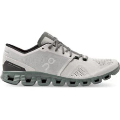 On Running Men's Cloud X -On Running Store Small PNG SS21 Cloud X Glacier Olive M Pack Shot 1 2